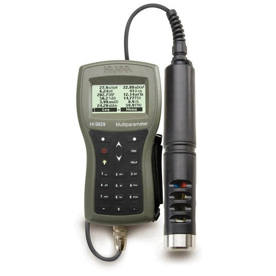 Hanna HI9829 Multiparameter Water Lab Meter